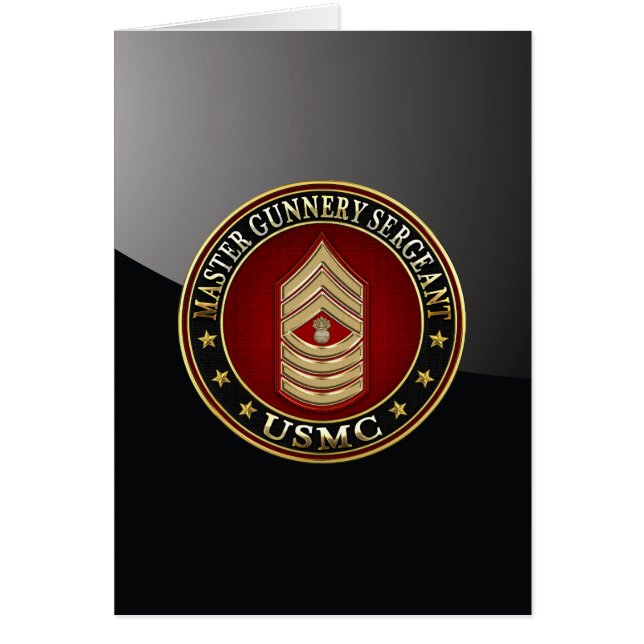 US-Marineinfanterie: Master Gunnery Sergeant (USMC (Vorne)
