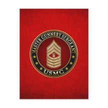 US-Marineinfanterie: Master Gunnery Sergeant (USMC