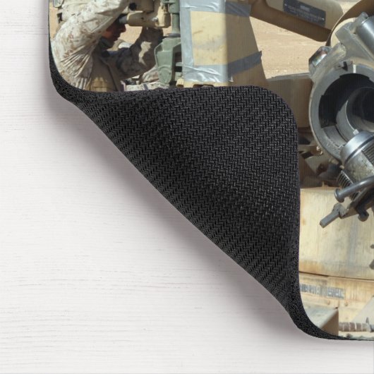 US-Marineinfanteristen bereiten sich auf die Entla Mousepad (Ecke)