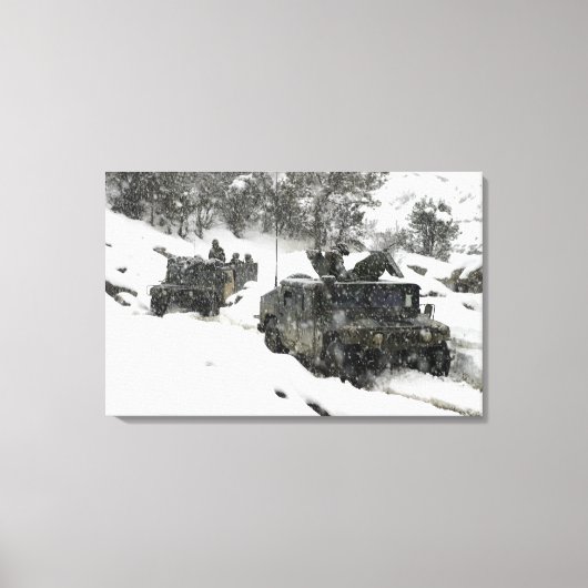 US-Marinepatrouille am Khowst-Gardez-Pass Leinwanddruck (Vorderseite)