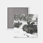 US-Marinepatrouille am Khowst-Gardez-Pass Magnet (Vorderseite/Rückseite)