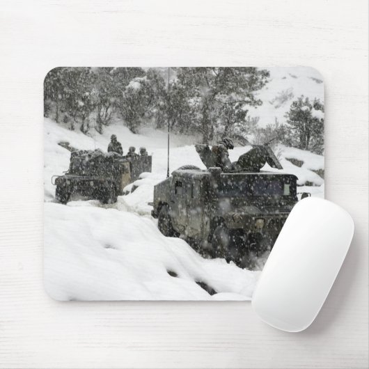 US-Marinepatrouille am Khowst-Gardez-Pass Mousepad (Mit Mouse)