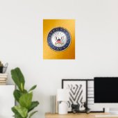 US-Marineposter Poster (Heimbüro)