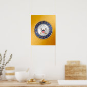 US-Marineposter Poster (Küche)