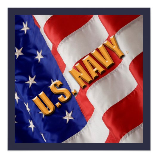 US-Marineposter Poster (Vorderseite)