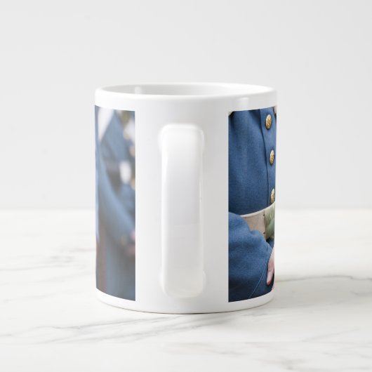 US-Marines aus der Zivilen Kriegszeit, militärisch Jumbo-Tasse (Rückseite)