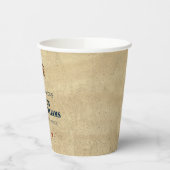 US Marines Corps Retirement Party Pappbecher (Links)