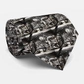 US-Marines des Zweiten Weltkriegs über Iwo Jima Krawatte (Gerollt)