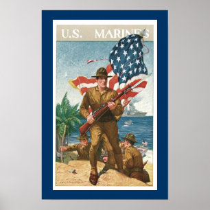 US-Marines - ohne Flagge Poster