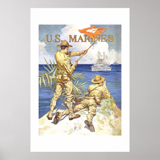 US-Marines Poster (Vorne)