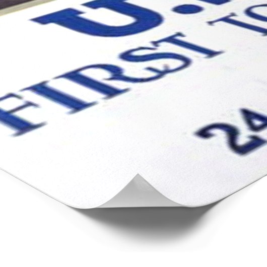 US-Marines Poster (Ecke)