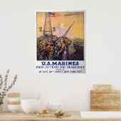 US-Marines Poster (Küche)