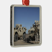 US-Marines Silbernes Ornament (Rechts)