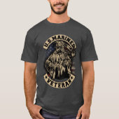 US MARINES VETERAN T-Shirt (Vorderseite)
