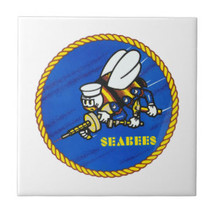 US-Marineseabees-Logo Fliese