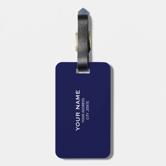 US-Marineseabees-Logo Gepäckanhänger (Rückseite vertikal)