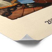 US-Marineservice auf dem Land und auf See - Amerik Poster (Ecke)