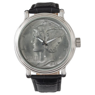 US Mercury Dime (Lady Liberty) Watch Armbanduhr