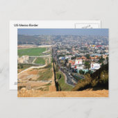 US Mexico Border Postcard Postkarte (Vorne/Hinten)