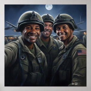 US-Militär für Veteranentag 2023 Poster