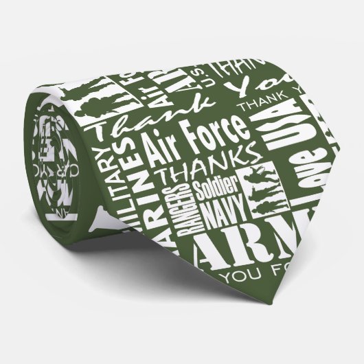 US-Militär | Krawatte (Gerollt)