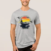 US-Militär | Männer Tri-Blend Shirt (Vorderseite)