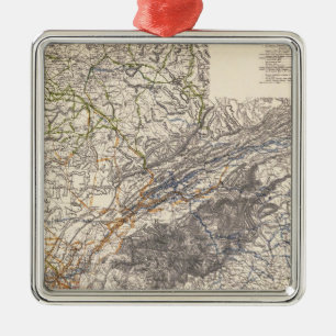 US-Militär Silbernes Ornament