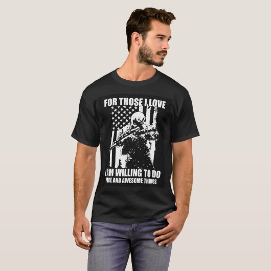 US-Militär T-Shirt (Vorne ganz)