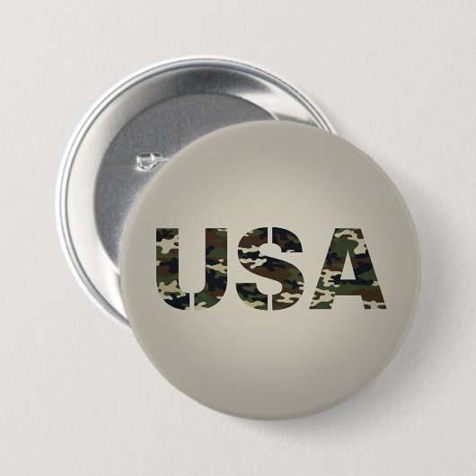 US-Militär-Tarnung Button (Vorne & Hinten)