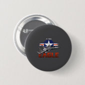 US-Militär-Warbir F15 Eagle Militärflugzeug Button (Vorne & Hinten)