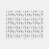 US-Militärflugzeuge Fleecedecke (Vorderseite (Horizontal))