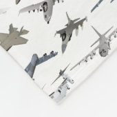 US-Militärflugzeuge Fleecedecke (Ecke)