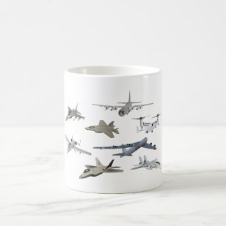 US-Militärflugzeuge Kaffeetasse