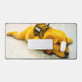 US-MILITÄRHUNDE SCHREIBTISCHUNTERLAGE (Tastatur & Maus)