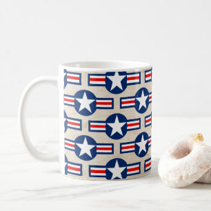 US MILITÄRISCHE ROUNDEL - Camouflage der leichten  Kaffeetasse