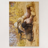 US-MILITÄRISCHER ARBEITHUND (20 x 30 Zoll) Puzzle (Vertikal)