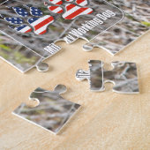 US-MILITÄRISCHER ARBEITHUND (20 x 30 Zoll) Puzzle (Seite)