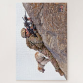 US-MILITÄRISCHER ARBEITHUND (20 x 30 Zoll) Puzzle (Vertikal)