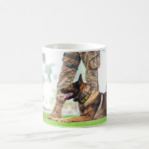 US-MILITÄRISCHER ARBEITSHUND KAFFEETASSE
