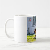 US-MILITÄRISCHER ARBEITSHUND KAFFEETASSE (Links)