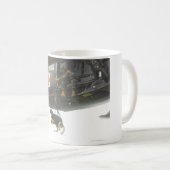 US-MILITÄRISCHER ARBEITSHUND KAFFEETASSE (VorderseiteRechts)