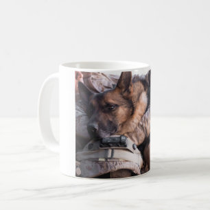 US-MILITÄRISCHER ARBEITSHUND KAFFEETASSE