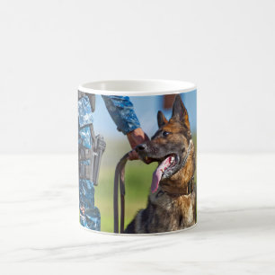 US-MILITÄRISCHER ARBEITSHUND KAFFEETASSE