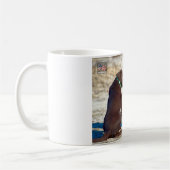 US-MILITÄRISCHER ARBEITSHUND KAFFEETASSE (Links)