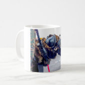 US-MILITÄRISCHER ARBEITSHUND KAFFEETASSE (Vorderseite Links)