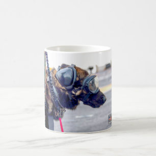US-MILITÄRISCHER ARBEITSHUND KAFFEETASSE