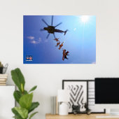 US-MILITÄRISCHER ARBEITSHUND POSTER (Heimbüro)