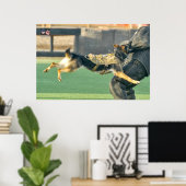 US-MILITÄRISCHER ARBEITSHUND POSTER (Heimbüro)