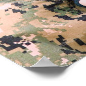US-MILITÄRISCHER ARBEITSHUND POSTER (Ecke)