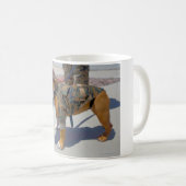 US-MILITÄRISCHER DIENST KAFFEETASSE (VorderseiteRechts)